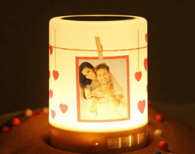 Personalised Birthday ,Anniversary, Valentine's Day Special Gift LED Lamp Speaker